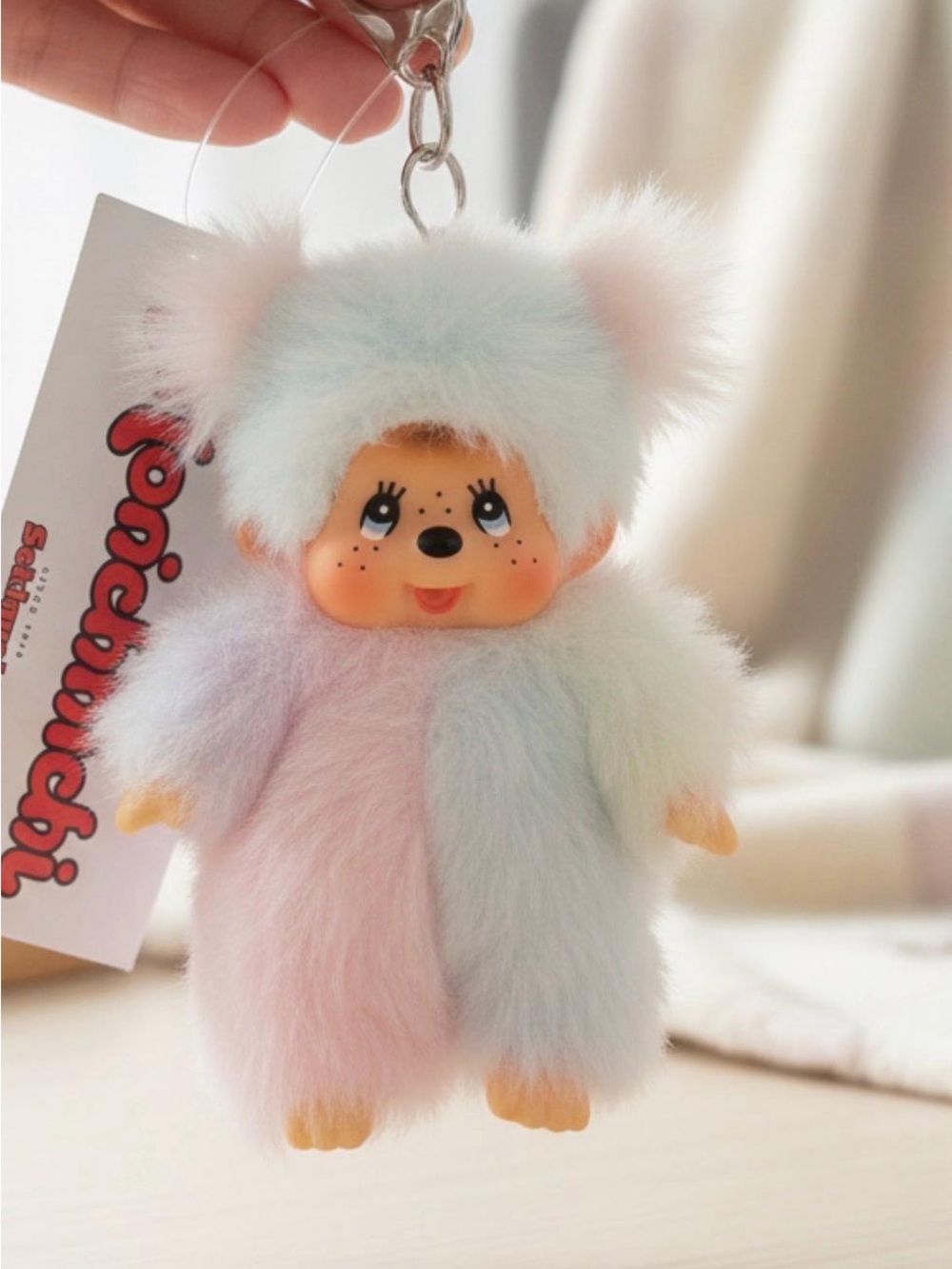 Monchhichi Pastel Tie Dye Keychain
Sekiguchi Plush Bag Charm